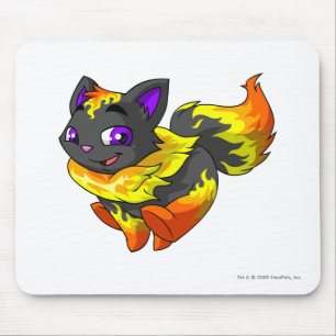 Wocky Fire Mouse Pad