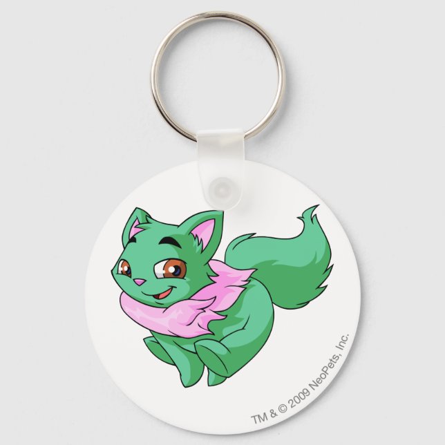 Wocky Green Keychain (Front)