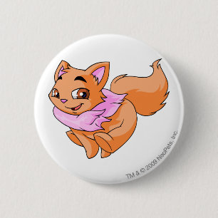Wocky Orange 2 Inch Round Button