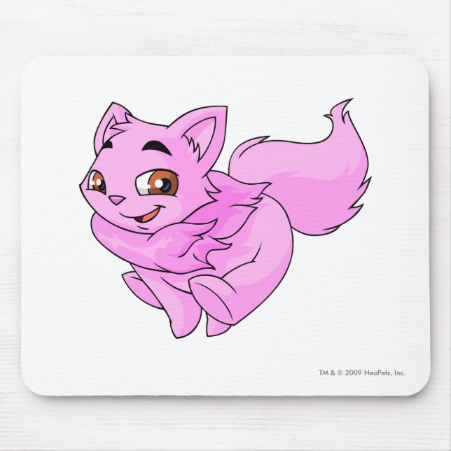 Wocky Pink Mouse Pad (Front)