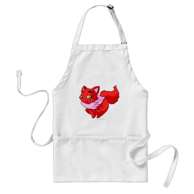 Wocky Red Standard Apron (Front)