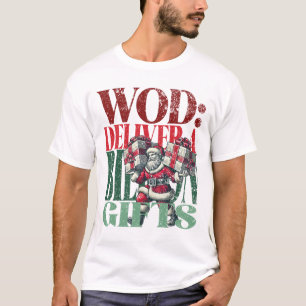 WOD Fun Christmas Version of Fitness Terms T-Shirt