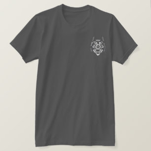 WOD KILLA Wolf Functional Fitness Training Graphic T-Shirt