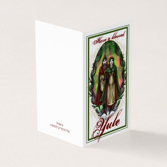 Woden & Fríge: Yule Greetings (Outside)