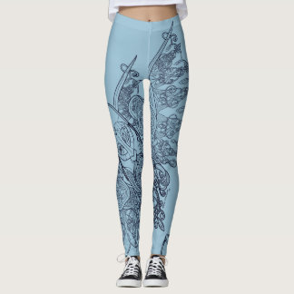 Woden: Raven God Leggings