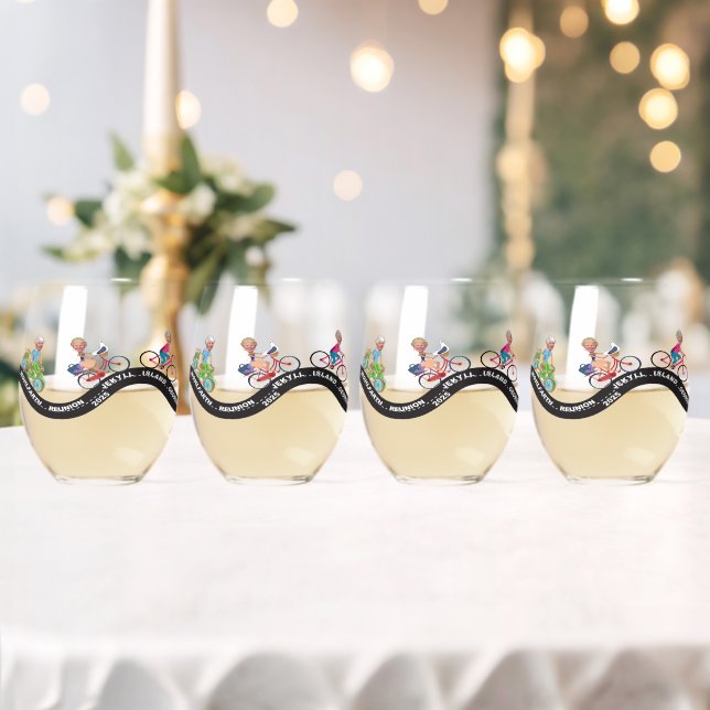 Wohlfarth 2025 Set of 4 stemless wine glasses (Insitu (Wedding))