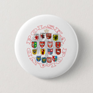Wojewodztwa Polski 2 Inch Round Button