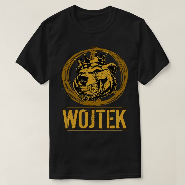 Wojtek Hero Bear Corporal Wojtek T-Shirt (Design Front)
