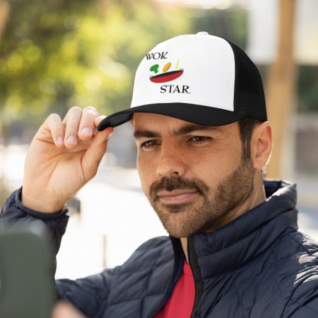 Wok Star Veggie Chef Trucker Hat (Creator Uploaded)