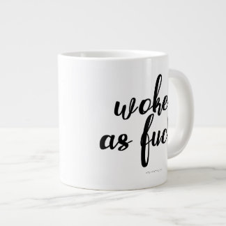 Woke As Fuck Large Coffee Mug
