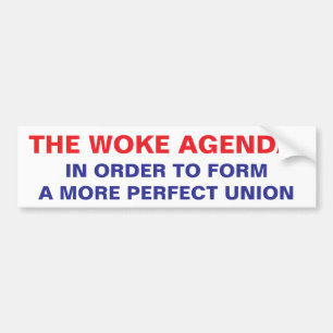 WOKE BUMPER STICKER