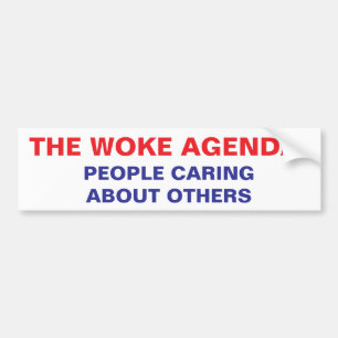 WOKE BUMPER STICKER