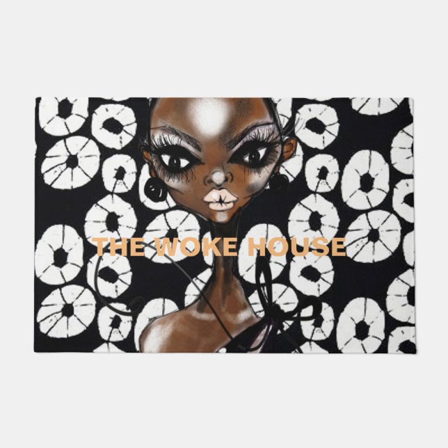 WOKE HOUSE DOORMAT (Front)