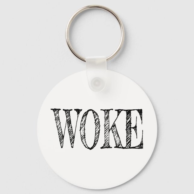 WOKE KEYCHAIN (Front)