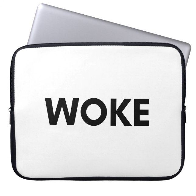 woke laptop sleeve (Front)