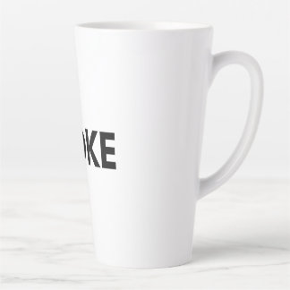 woke latte mug