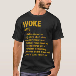 Woke Meaning 4 T-Shirt
