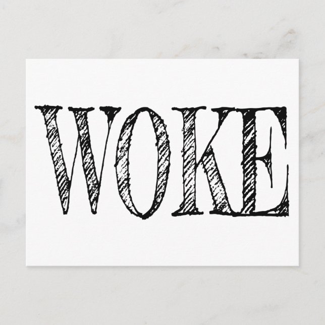 WOKE POSTCARD (Front)