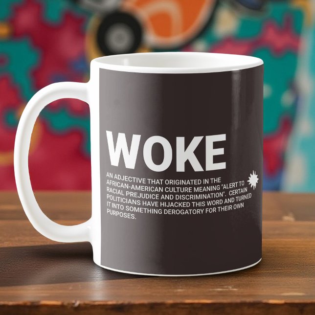 Woke Real Definition Coffee Mug (Creator Uploaded)
