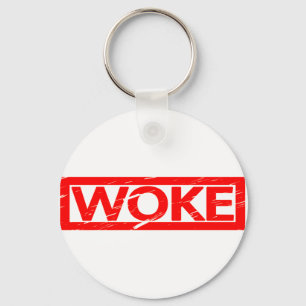 Woke Stamp Keychain