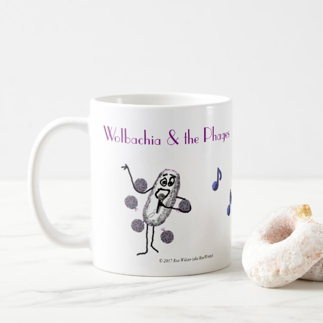 Wolbachia et la tasse de bactériophages par (Avec donut)