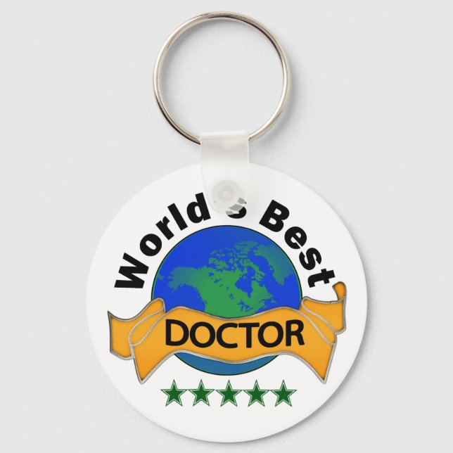 Wold's Best Doctor Keychain (Front)