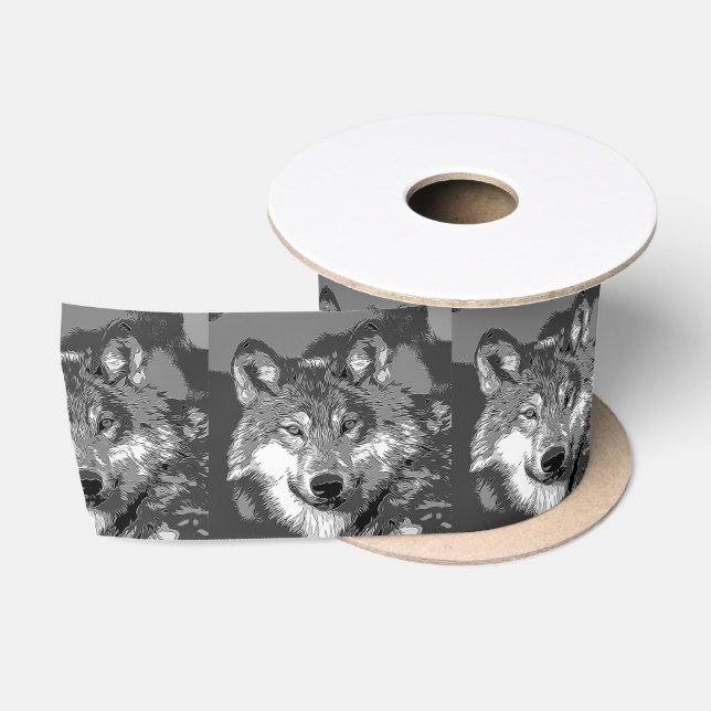 Wolf20151102 Satin Ribbon (Spool)
