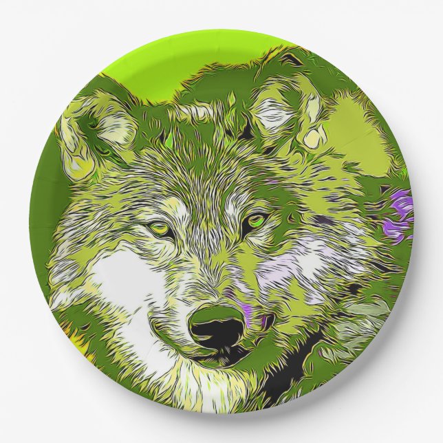 Wolf20151118 Paper Plate (Front)