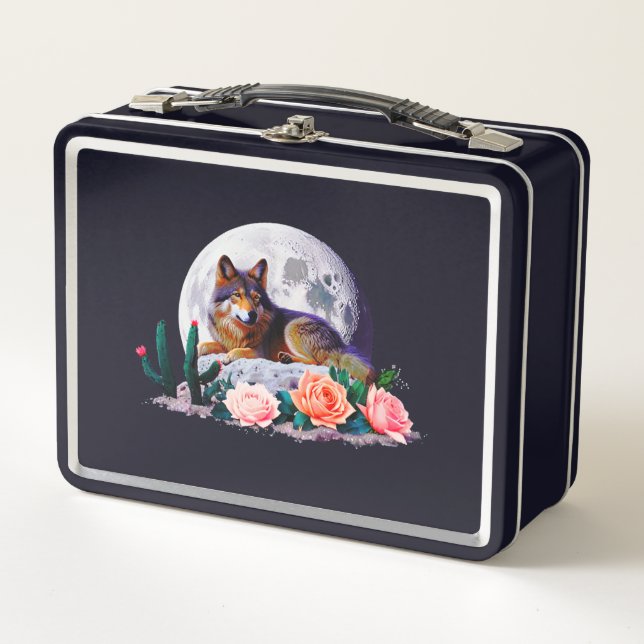 Wolf27: Metal Lunch Box (Front)