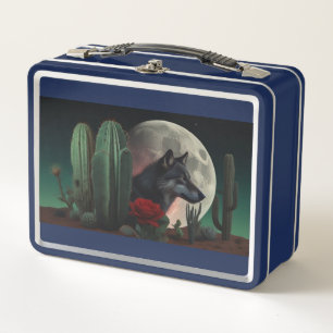 Wolf7 Metal Lunch Box