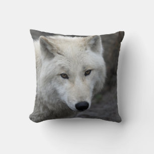 Wolf_015 Throw Pillow