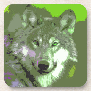 Wolf 046 coaster