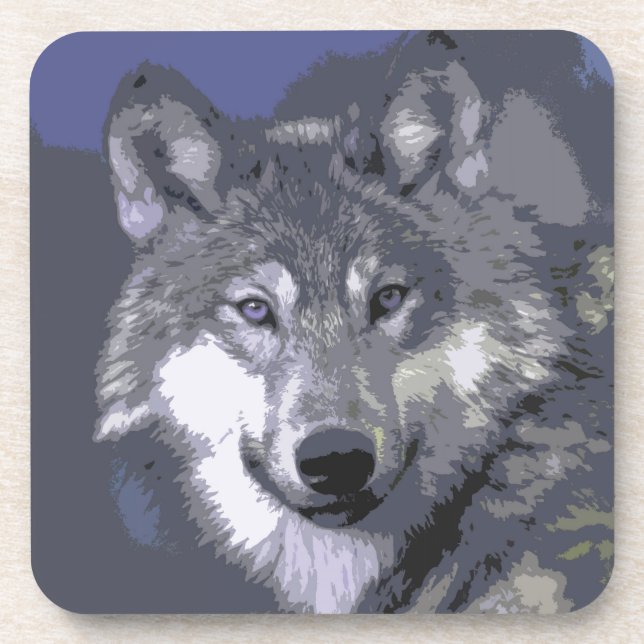 Wolf 051 coaster (Front)
