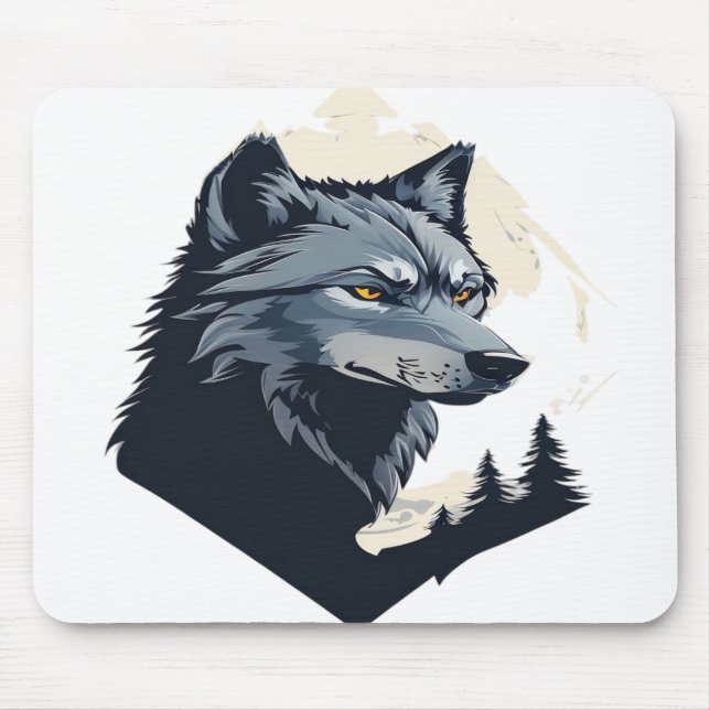 Wolf 05 mouse pad (Front)