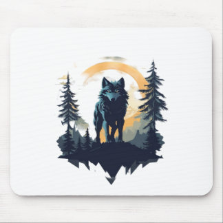 Wolf 08 mouse pad