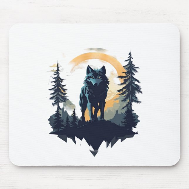 Wolf 08 mouse pad (Front)