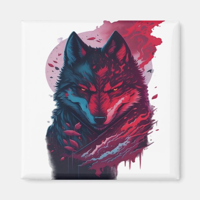 Wolf 16 magnet (Front)