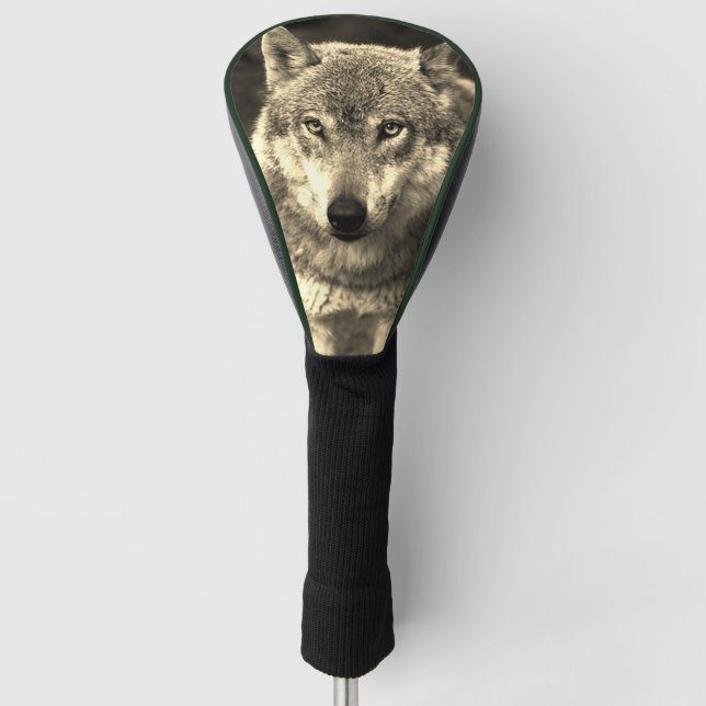 Wolf 215  golf head cover (Front)