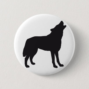 wolf 2 inch round button