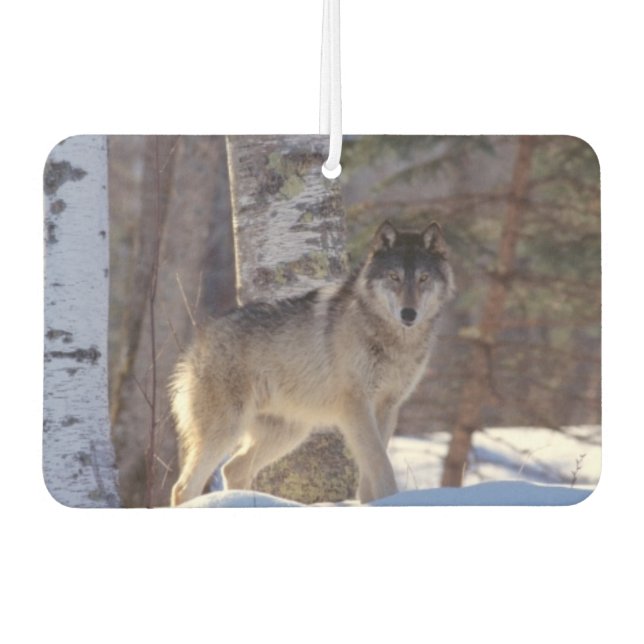 Wolf Air Freshener (Front)