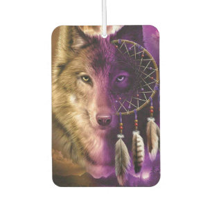 Wolf and Dream Catcher Air Freshener
