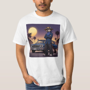 Wolf And Lowrider T-Shirt