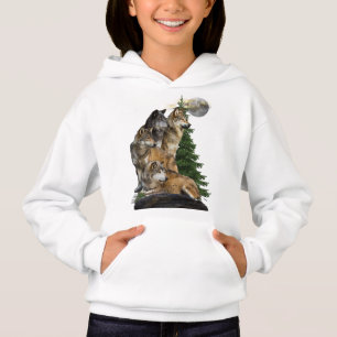 Wolf and Moon