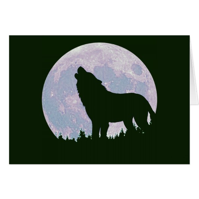 wolf and moon (Front Horizontal)