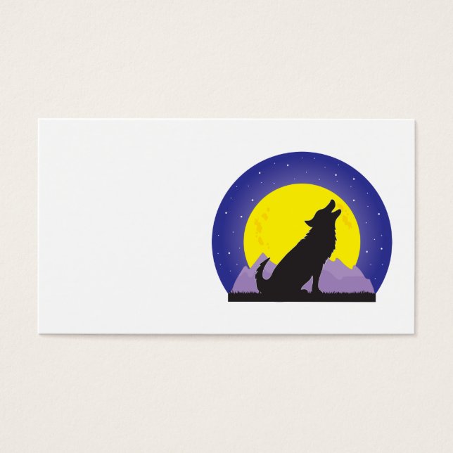 Wolf and Moon (Front)