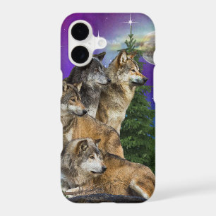 Wolf and Moon