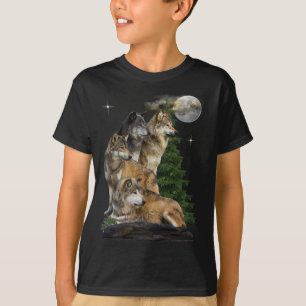 Wolf and Moon T-Shirt