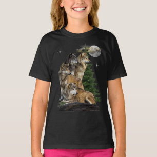 Wolf and Moon T-Shirt