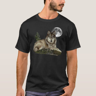 wolf and moon T-Shirt