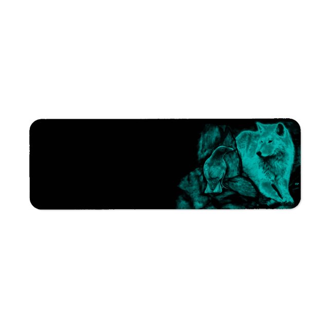 Wolf and Raven in the Night (Front)